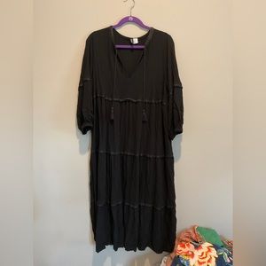 Divided by H&M Black Maxi Dress